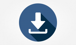 Blue download data now button